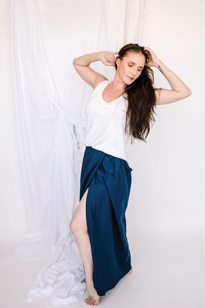 Maxi Wrap Skirt - SixSeven By Ullman