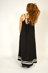 Black and White Maxi Dress - SixSeven By Ullman