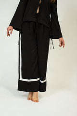 Black Wide Leg Pants - SixSeven By Ullman