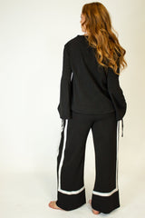 Black Wide Leg Pants - SixSeven By Ullman