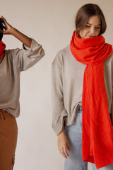 Cotton Scarf and Snood - SixSeven By Ullman