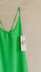 Island Green Slip Dress - SixSeven By Ullman