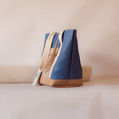 Sandy Blue Santa Cruz Beach Bag - SixSeven By Ullman