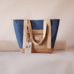 Sandy Blue Santa Cruz Beach Bag - SixSeven By Ullman