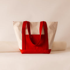 Sebby Red Santa Cruz Beach Bag - SixSeven By Ullman