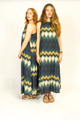 Tie - Dye Maxi Dress - SixSeven By Ullman